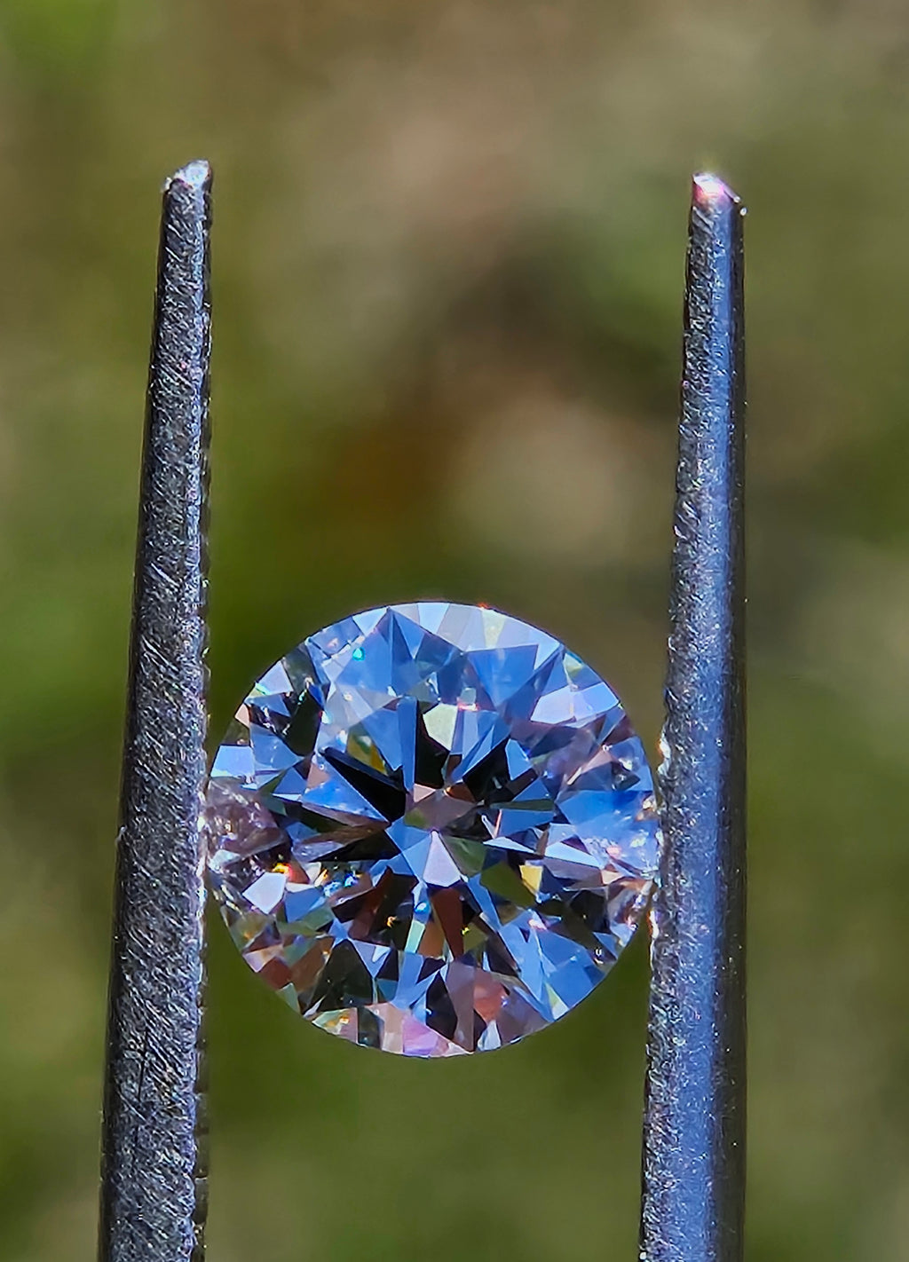 NEW IGI Certified 1.08ct Round Lab Grown Loose Diamond VVS2-D