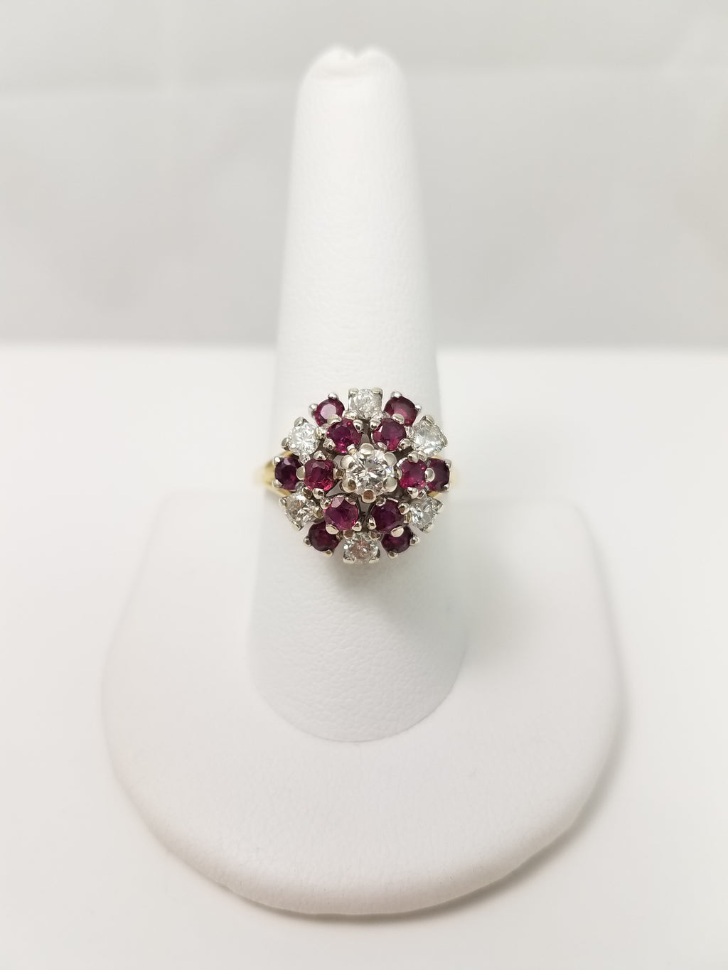 1.20ctw Natural Ruby Diamond 14k Yellow Gold