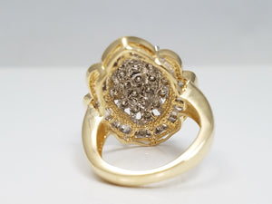 2ctw Natural Diamond 14k Yellow Gold Ring