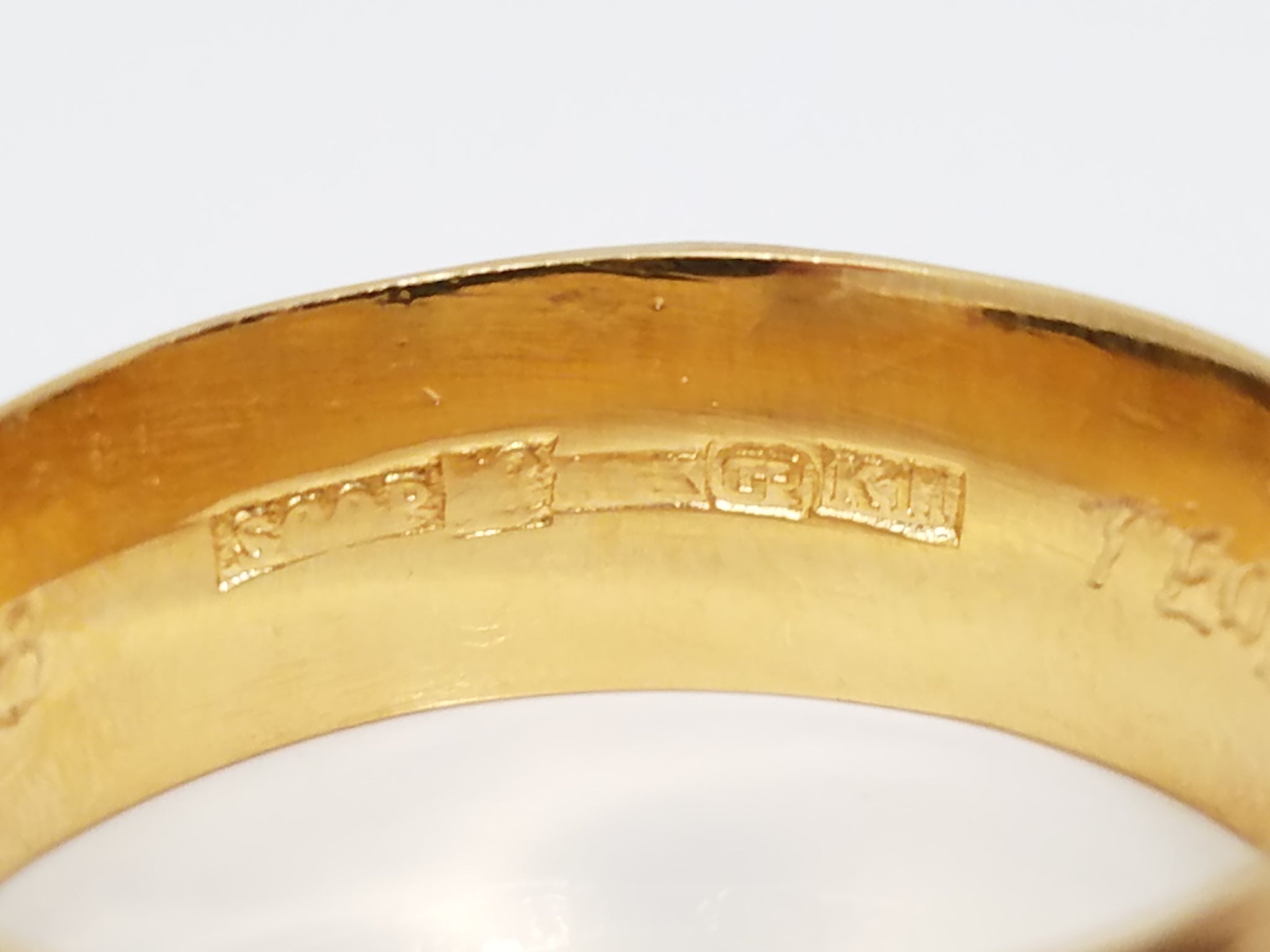 Men's Vintage 18k Yellow Gold Ring