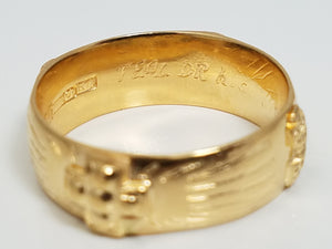 Men's Vintage 18k Yellow Gold Ring