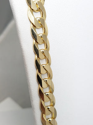 Legendary 26" Solid 14k Yellow Gold Cuban/Curb Link Chain