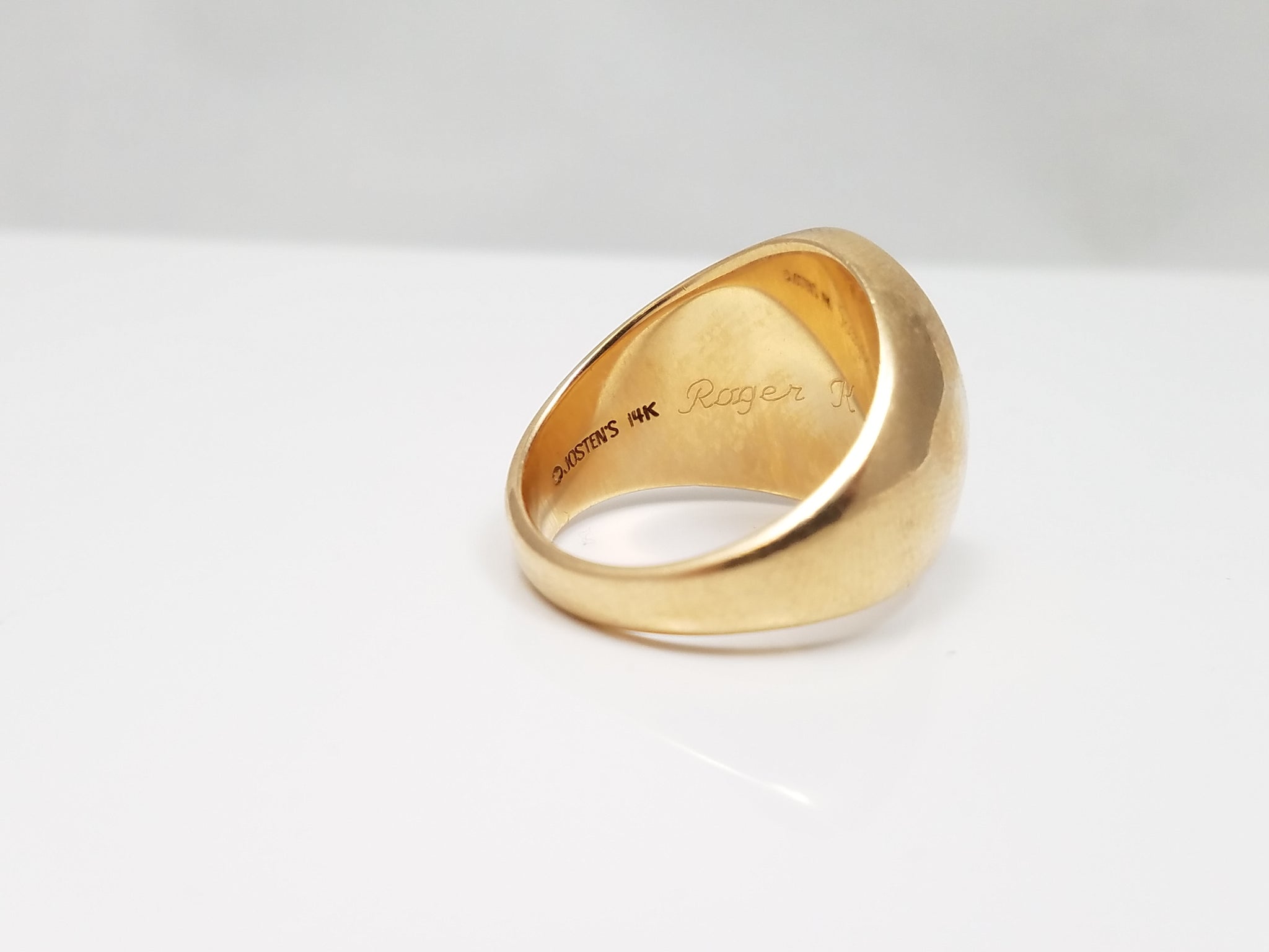 Vintage Solid 14k Yellow Gold United States Air Force Ring