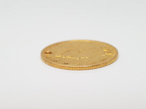 Collectable 1854 $2.50 Love Token Gold Coin