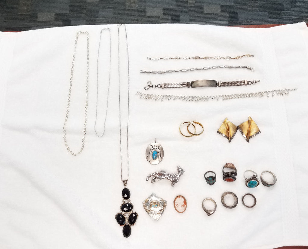 Sterling Silver Jewelry Estate Lot