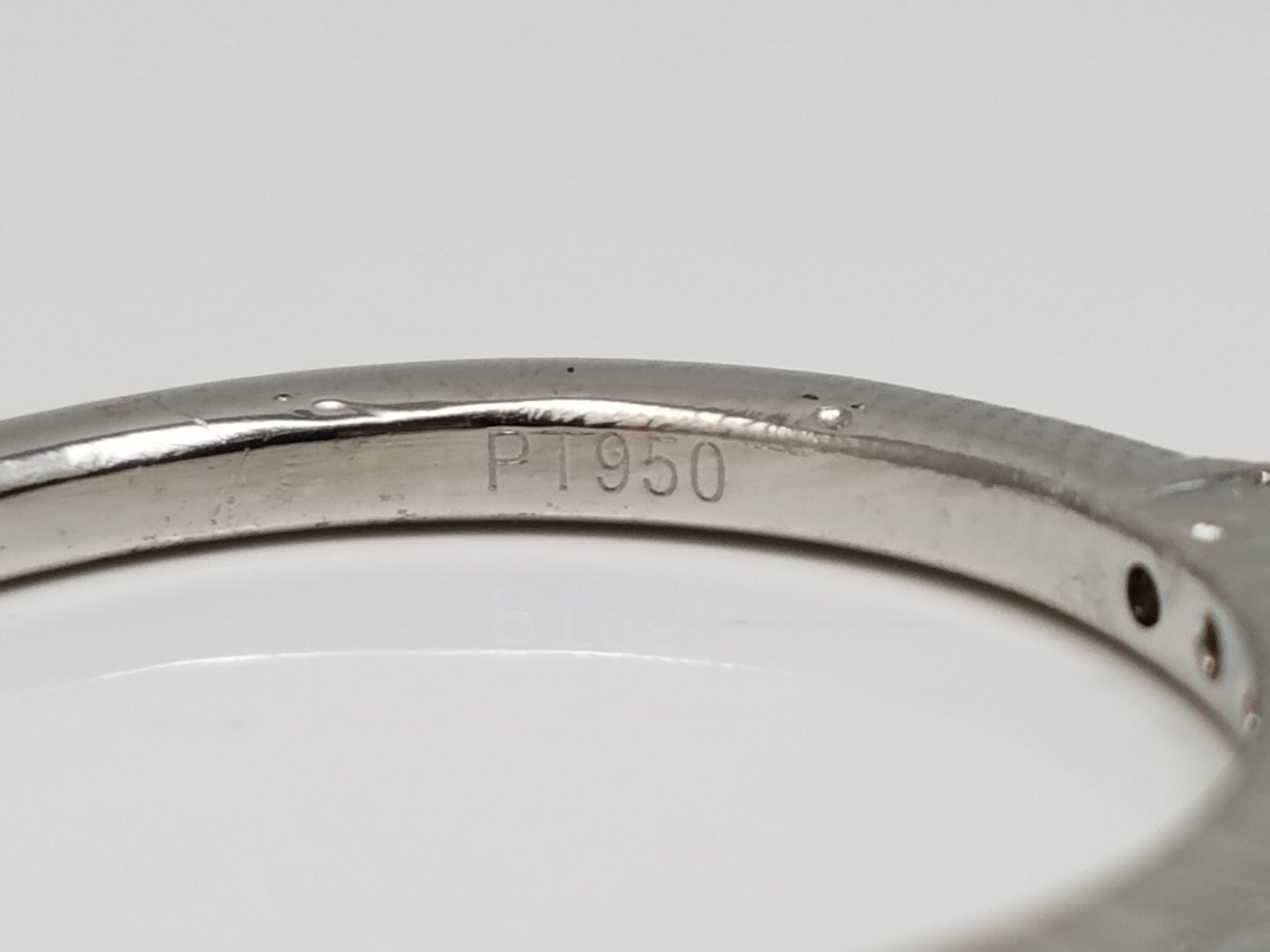 $1800 Blue Nile Natural Diamond Platinum Anniversary Band