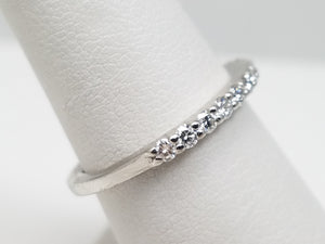 $1800 Blue Nile Natural Diamond Platinum Anniversary Band