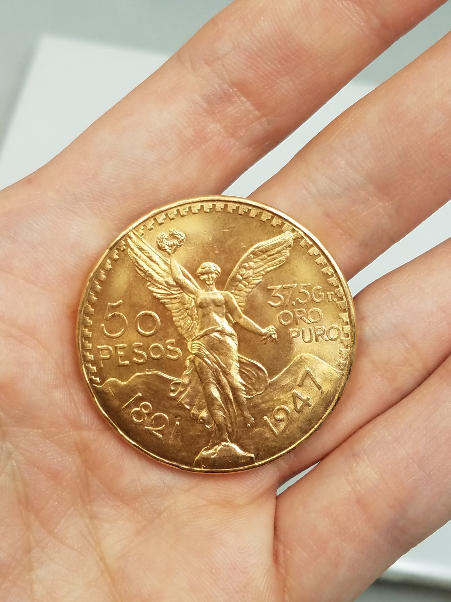 Mexican 50 Peso 90% Gold Coin