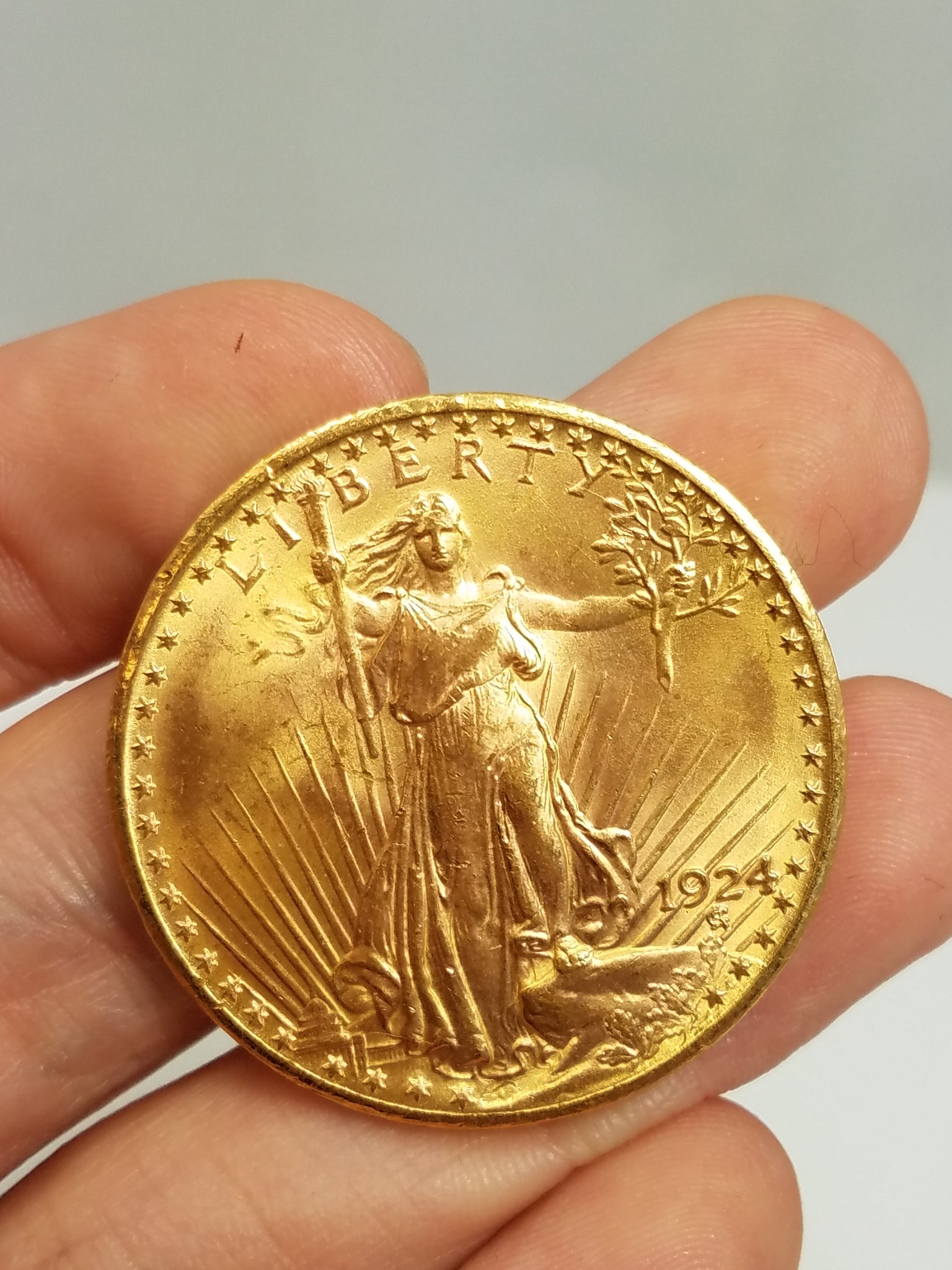 1924 U.S. $20 St. Gaudens Gold Coin