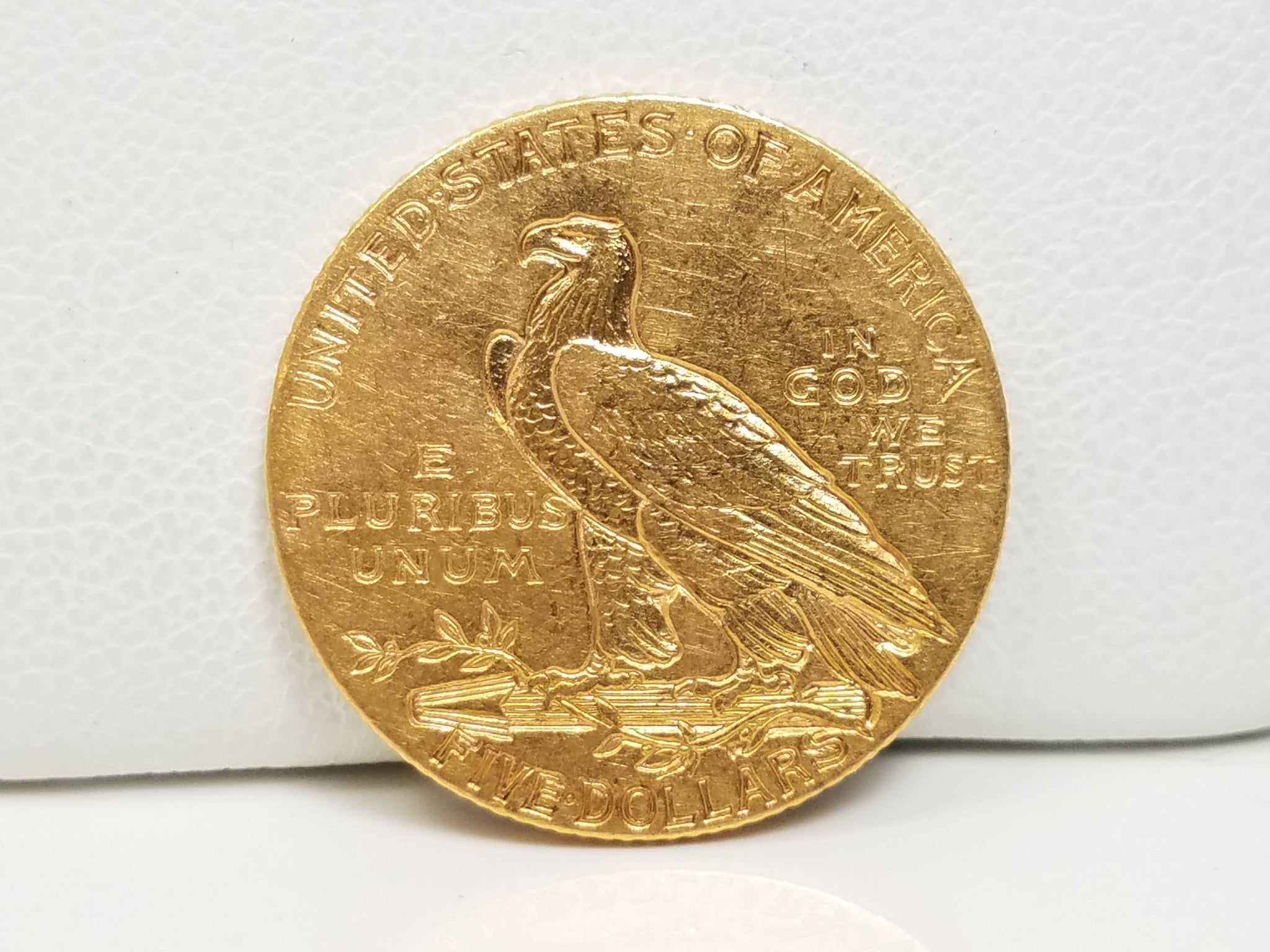 1910 US $5 Indian Head Gold Coin