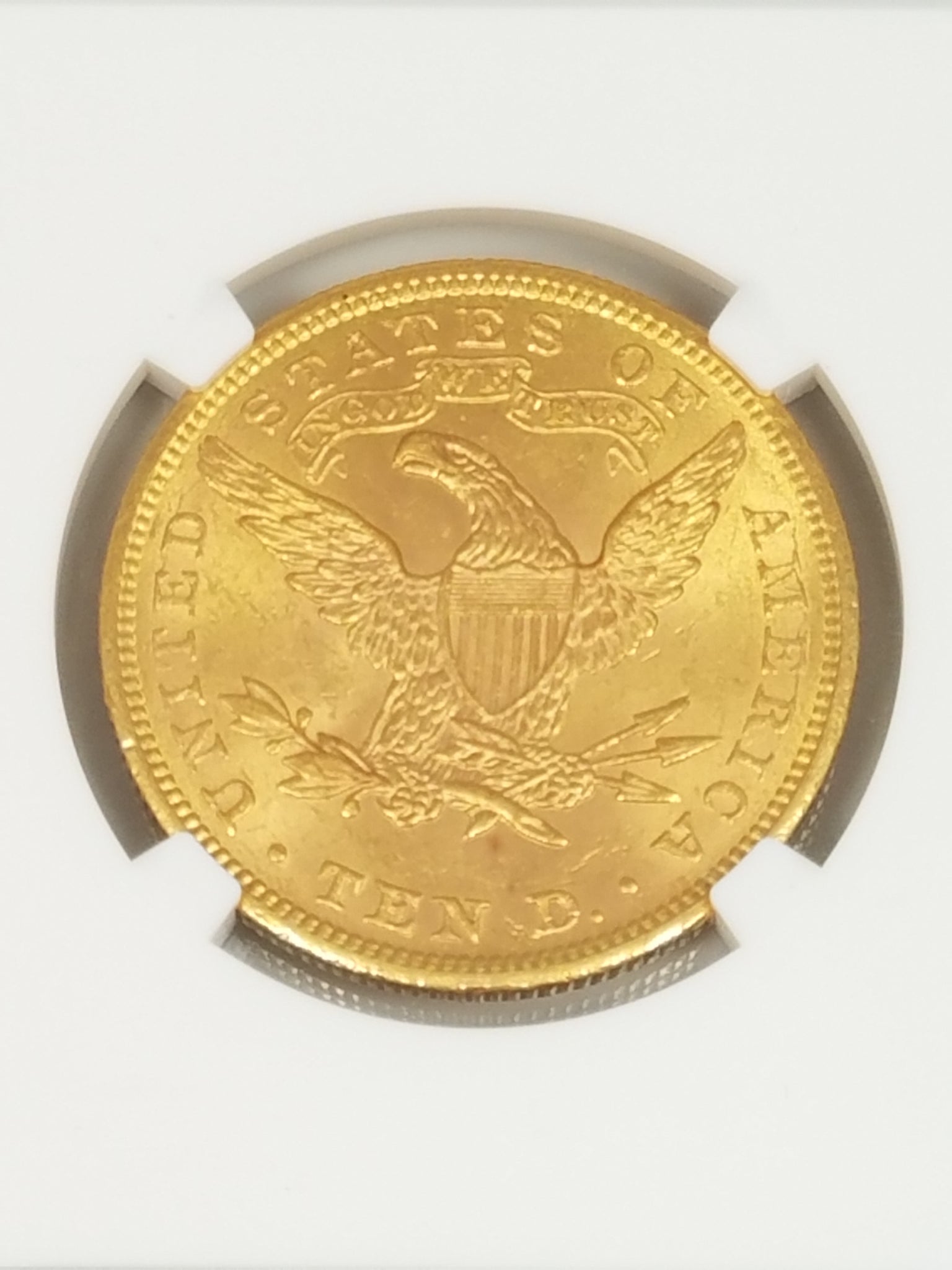 Majestic 1900 US Liberty Head $10 Certified Gold Coin MS-62