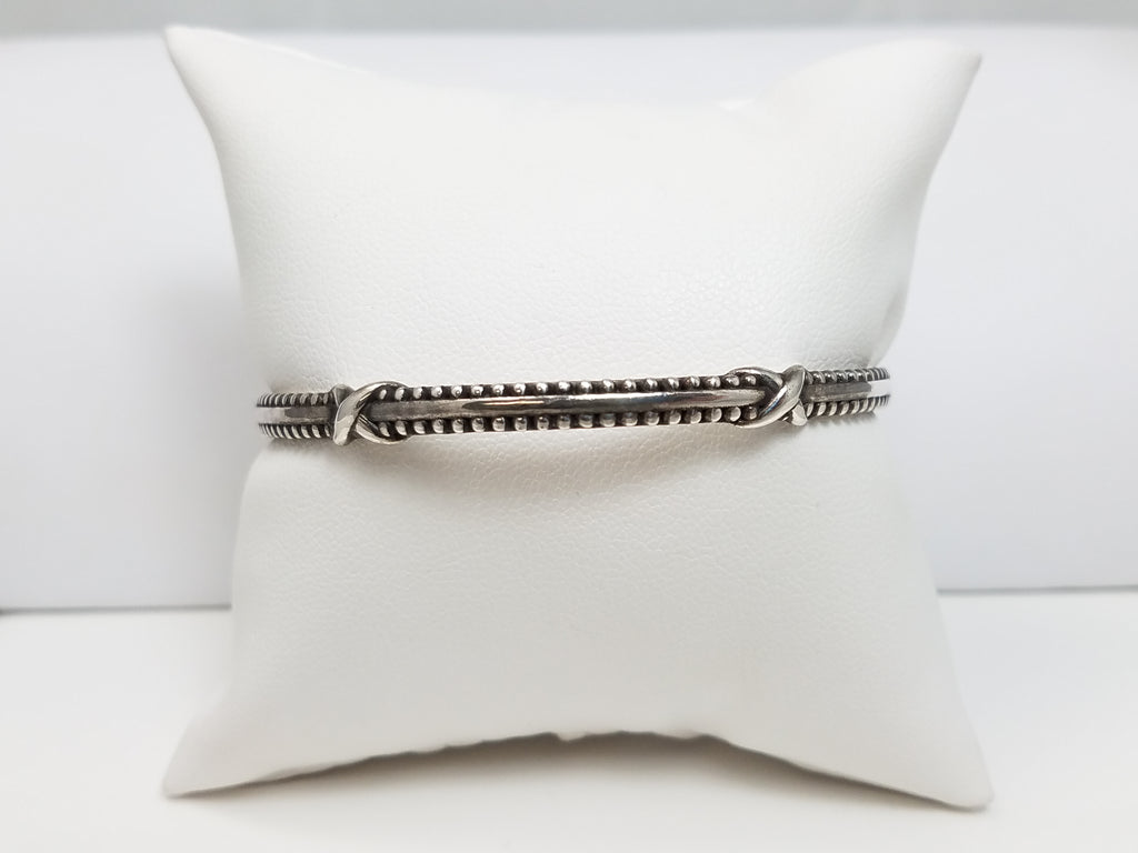 Lagos Sterling Silver Bangle Bracelet