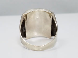Late 1800's Onyx 8k Gold Signet Ring