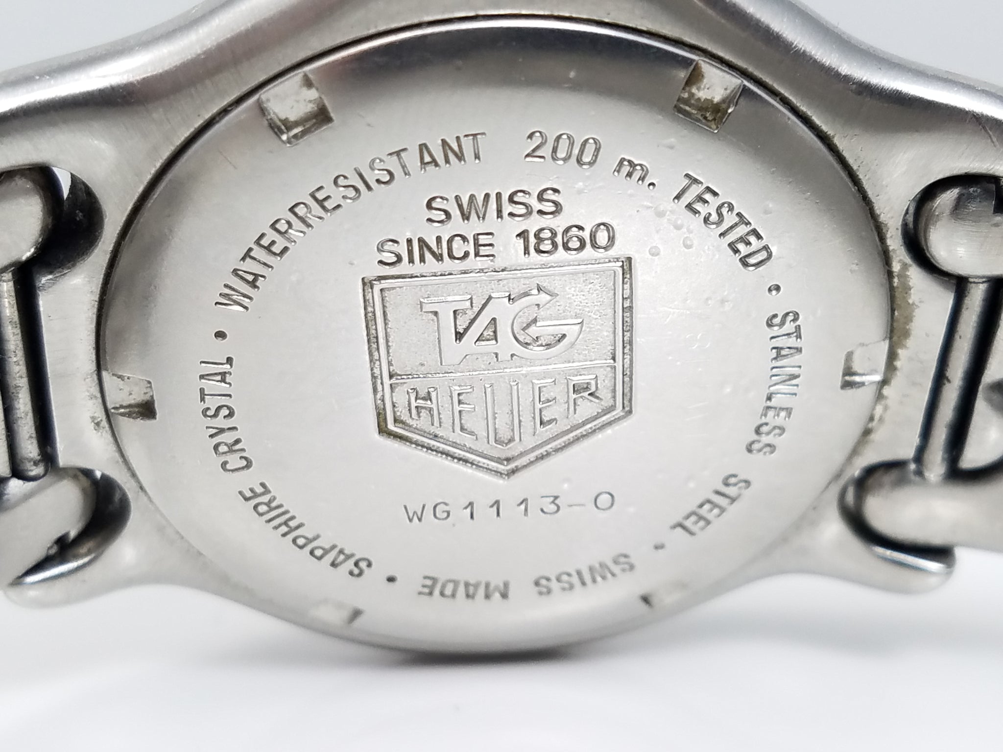 $1,500 Retail Men's/Unisex Tag Heuer "Professional" Stainless Steel Watch