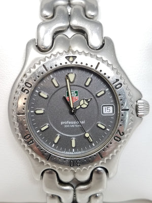 $1,500 Retail Men's/Unisex Tag Heuer "Professional" Stainless Steel Watch
