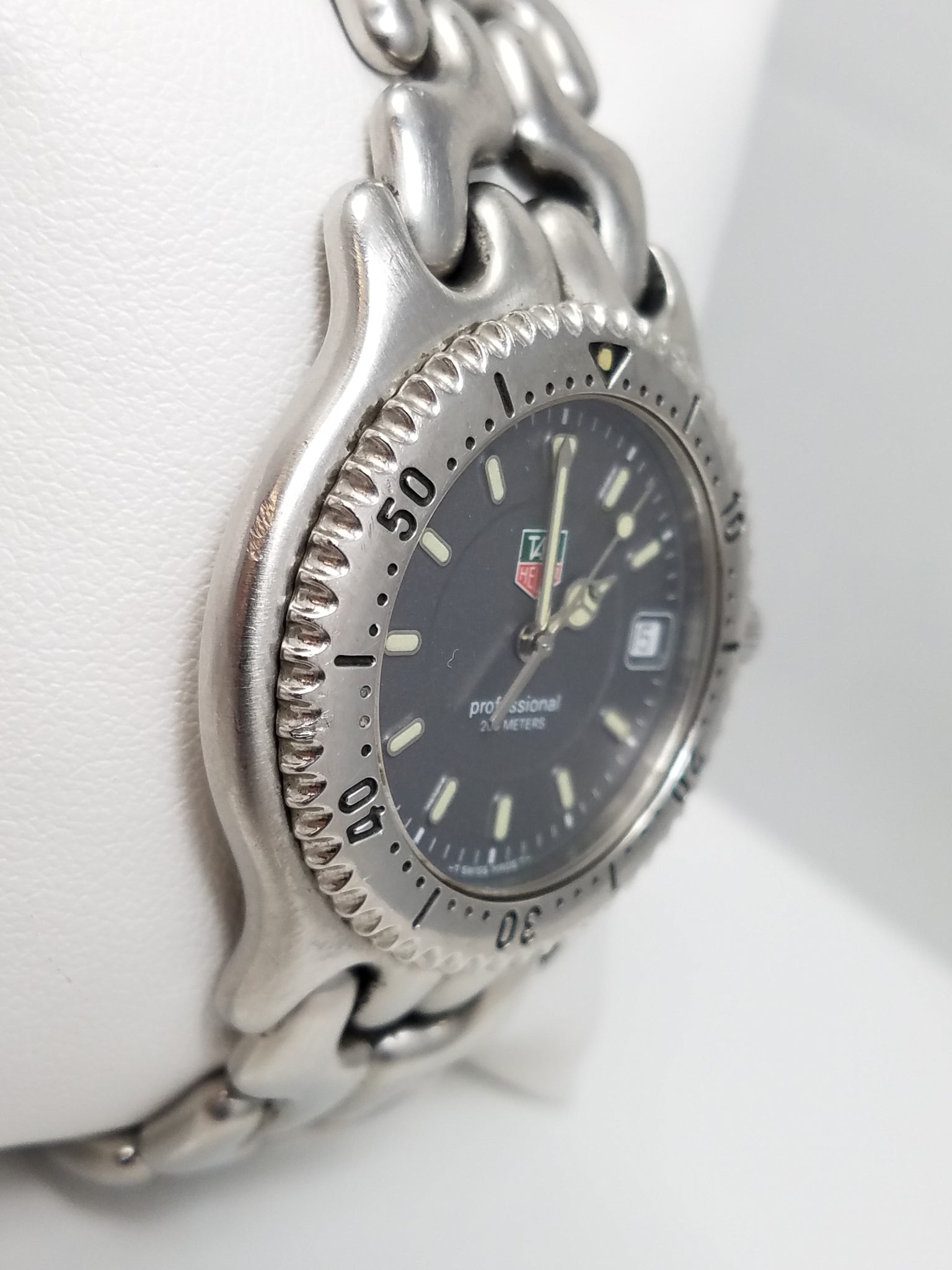 $1,500 Retail Men's/Unisex Tag Heuer "Professional" Stainless Steel Watch