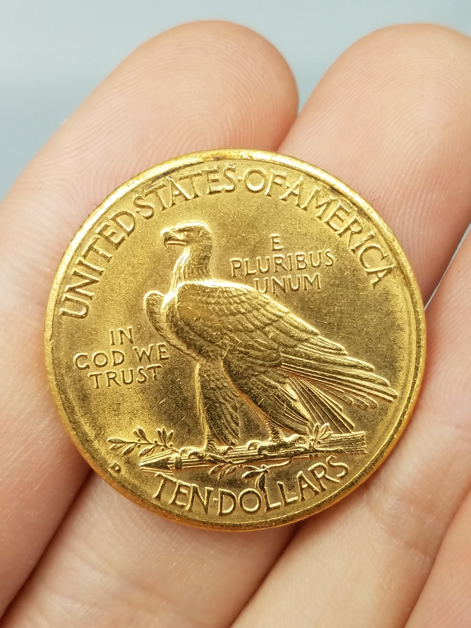 Majestic 1910-D US $10 Indian Head Gold Coin