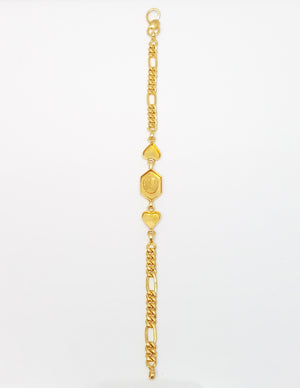 Child's 22k Yellow Gold 5" Bracelet