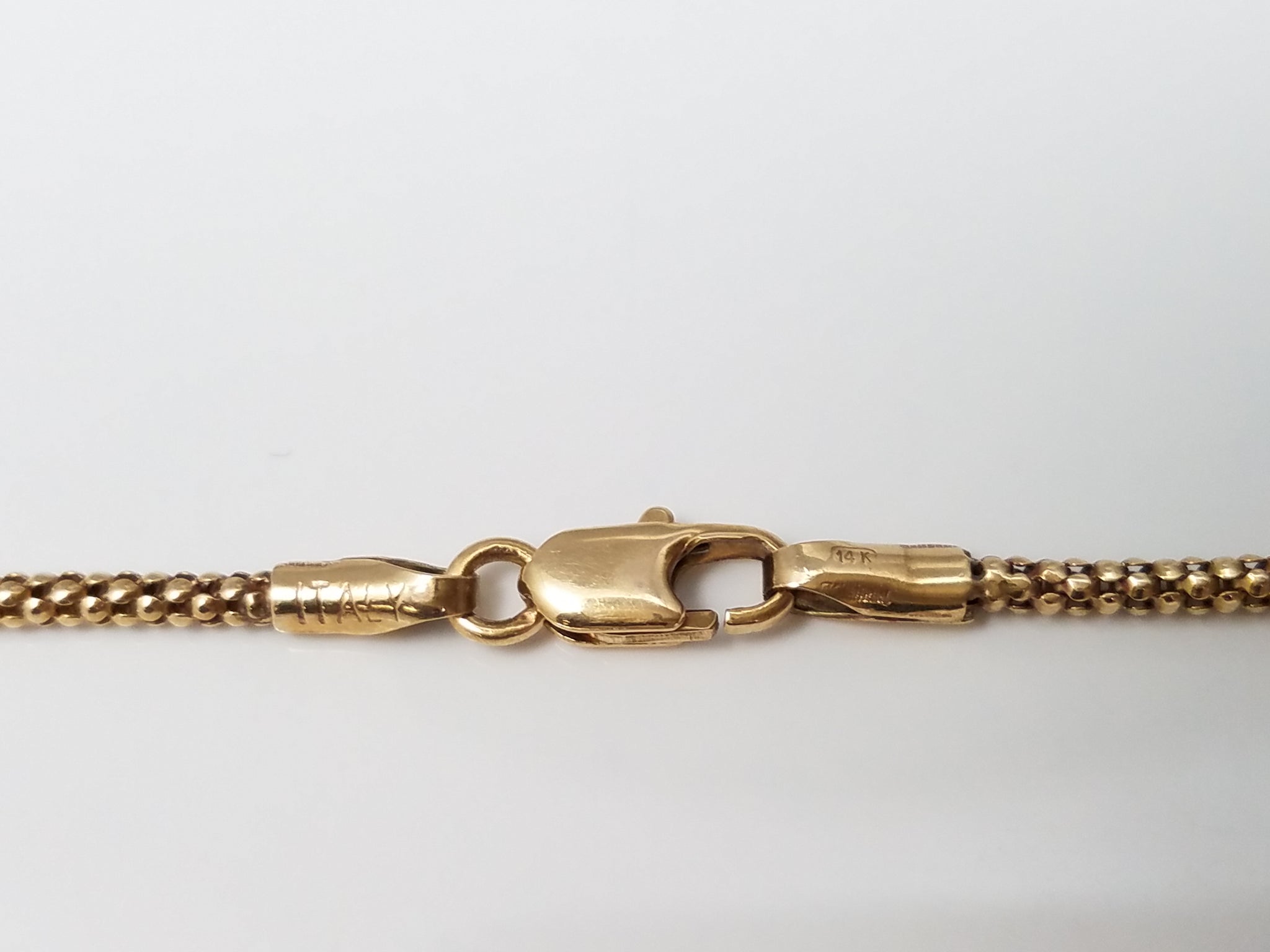 Fantastic Fancy Link Chain 25" Necklace in 14k Yellow Gold
