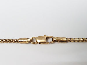 Fantastic Fancy Link Chain 25" Necklace in 14k Yellow Gold