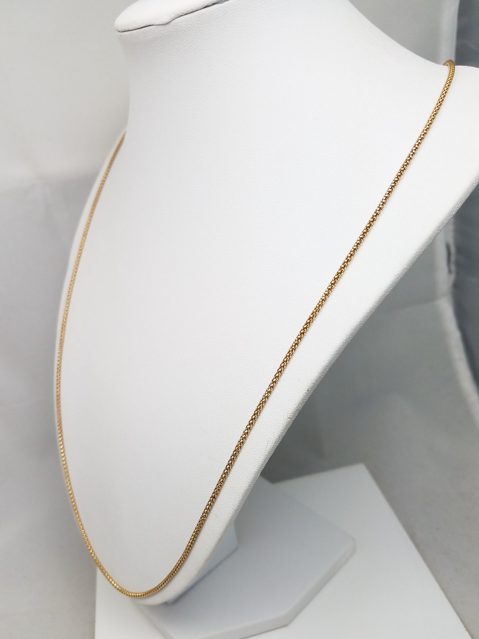 Fantastic Fancy Link Chain 25" Necklace in 14k Yellow Gold