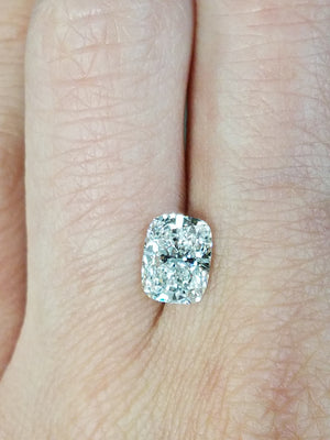NEW IGI Certified 1.81ct Cushion Brilliant Lab Grown Diamond VS1 F