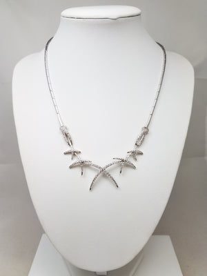 Fantastic 16.5" 18k White Gold 2ctw Natural Diamond Necklace