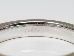 Brilliant 18k White Gold Natural Diamond Anniversary Ring Band