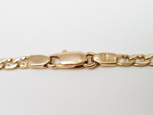 Outstanding Solid 14k Yellow Gold Fancy Link 20" Chain Necklace