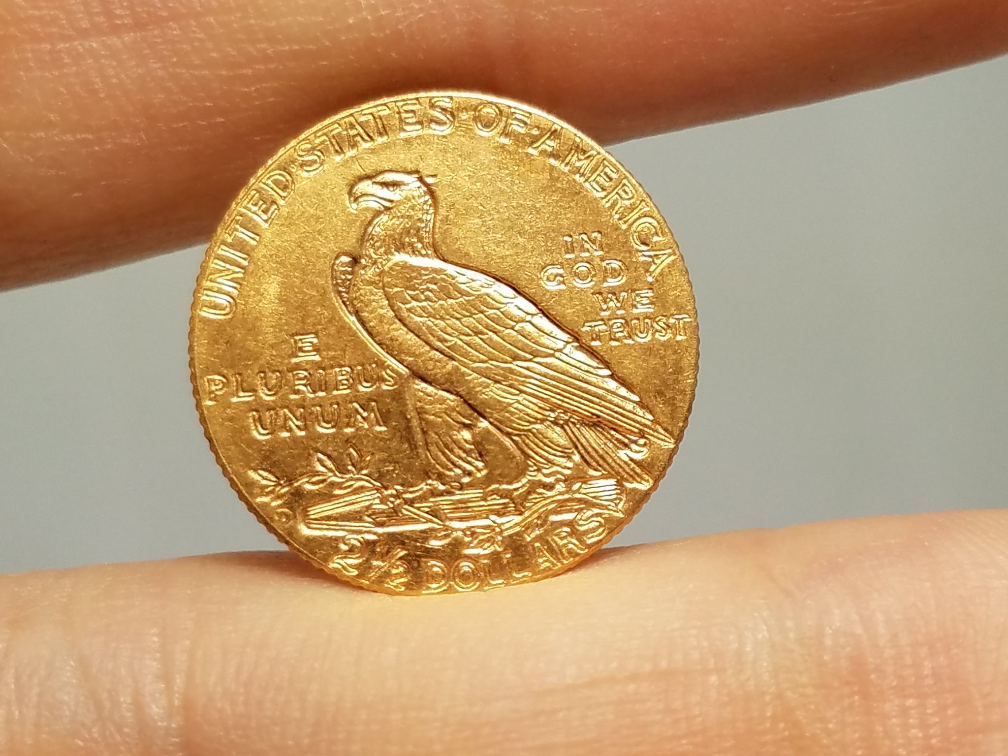 Majestic 1925-D US $2.50 Indian Head Gold Coin
