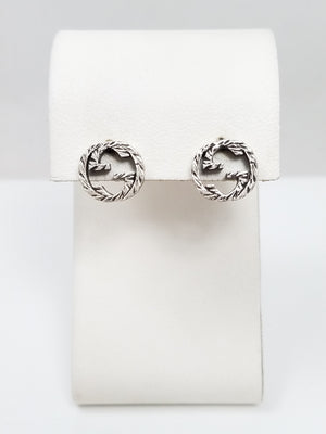 Interlocking "G" Sterling Silver Gucci Earrings