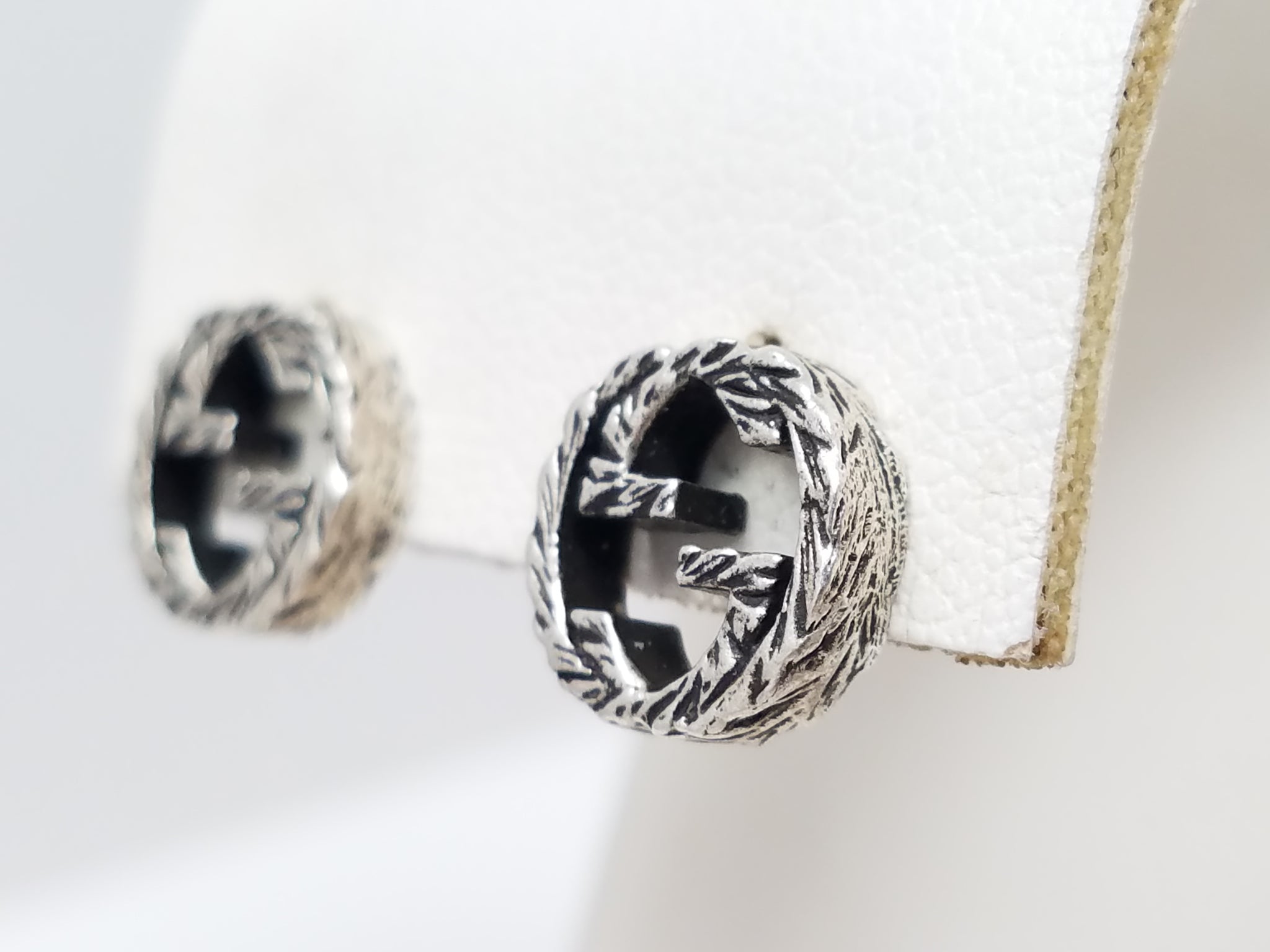 Interlocking "G" Sterling Silver Gucci Earrings