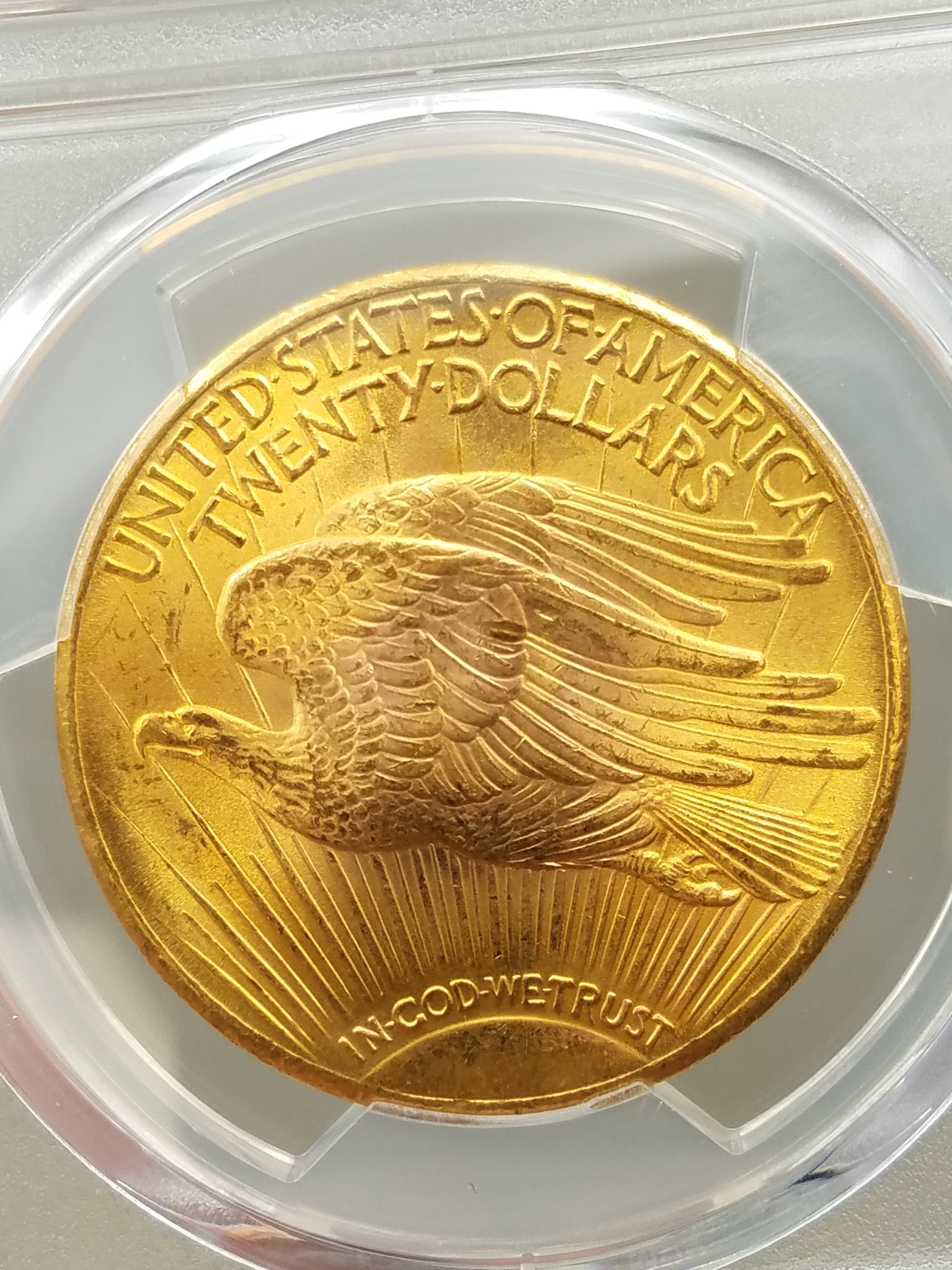 Gorgeous Certified 1927 US Saint Gaudens $20 Gold Coin MS-65