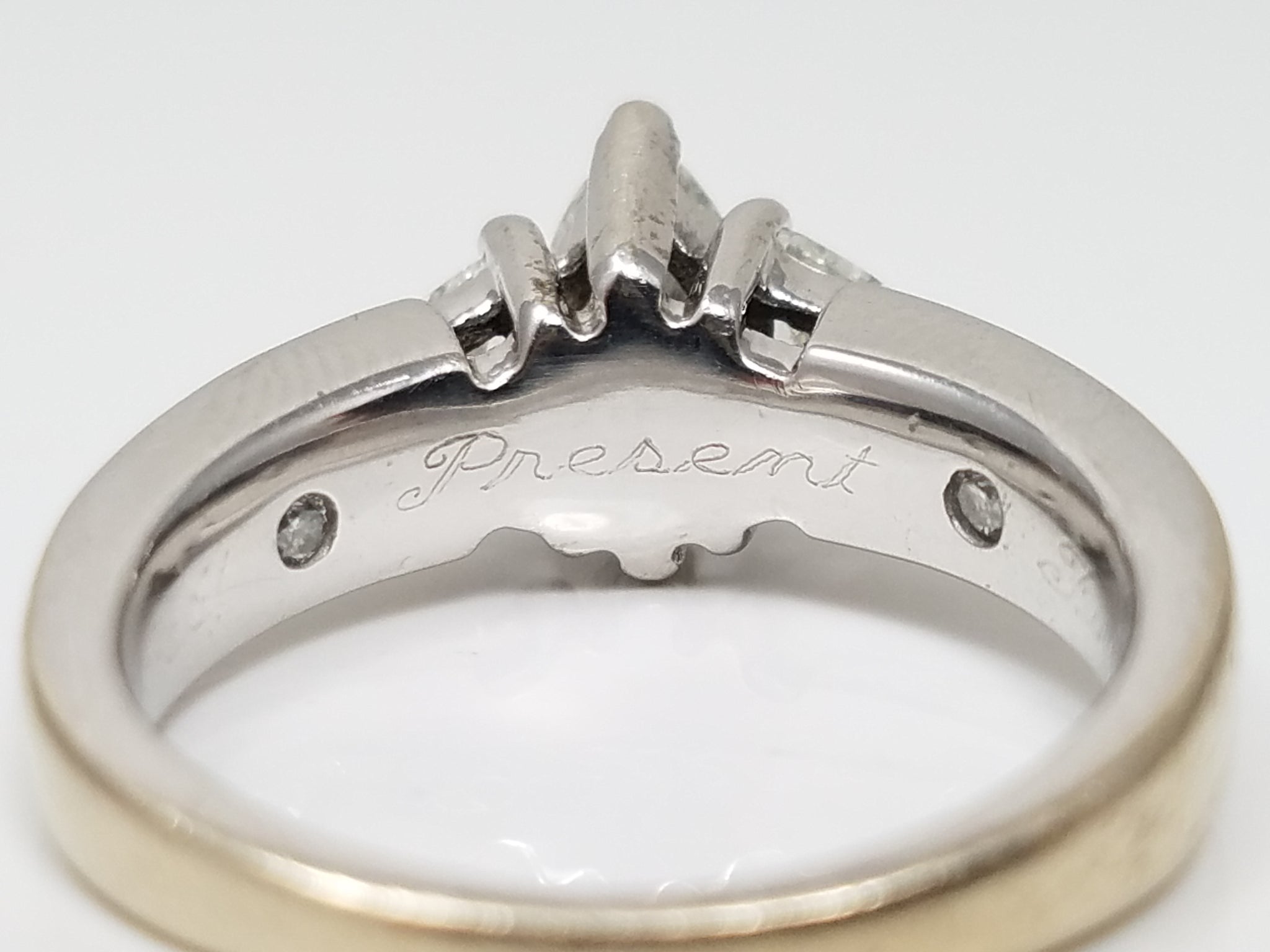 .75ctw Natural Diamond Engagement Ring in 14k White Gold