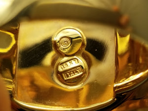 Epic 3-D Puffy Heart 14k Two Tone Gold Ring