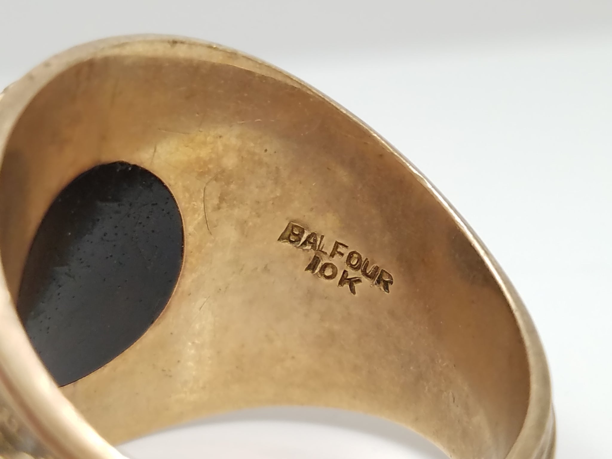 Historic 10k Vintage Air Force Pilot Ring