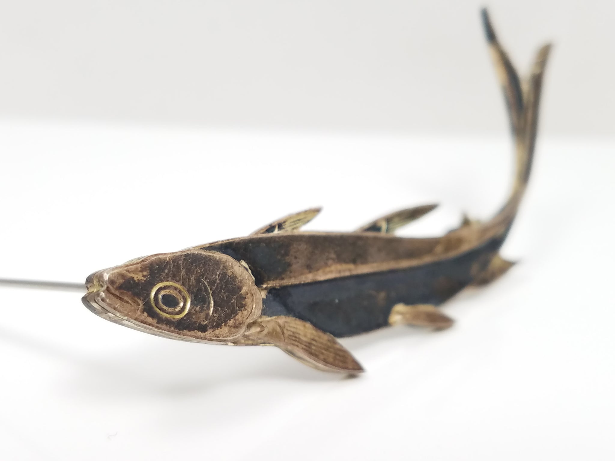 Swedish "Wiwen Nilsson" Sterling Silver Fish Pin/Brooch