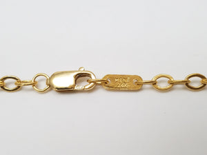 MENE 24k Gold Classic Chain 26" Necklace
