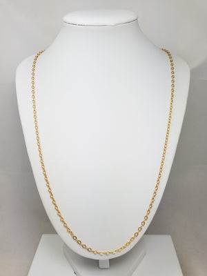 MENE 24k Gold Classic Chain 26" Necklace