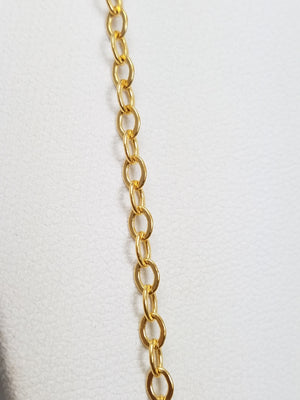 MENE 24k Gold Classic Chain 26" Necklace