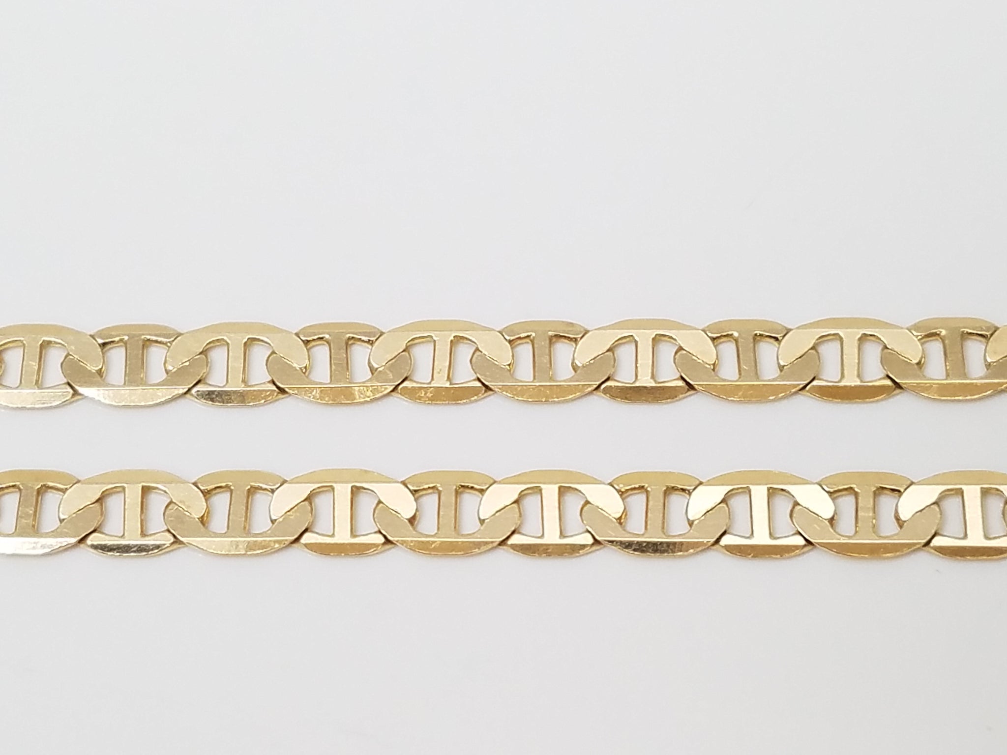 Mariner Link 3mm/20" 14k Yellow Gold Necklace