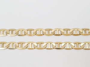 Mariner Link 3mm/20" 14k Yellow Gold Necklace