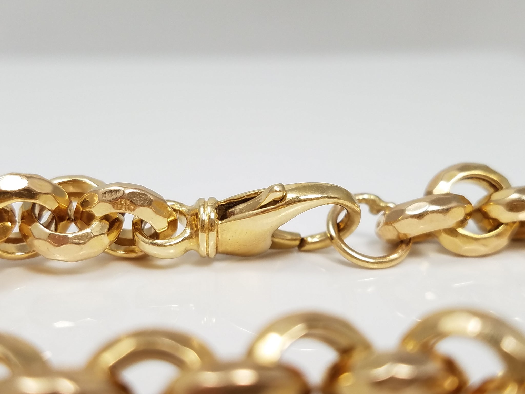 Rolo Link 8.25" Bracelet in 14k Yellow Gold