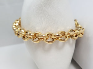 Rolo Link 8.25" Bracelet in 14k Yellow Gold