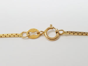 Classic 20" Solid 14k Yellow Gold Box Link Chain Necklace