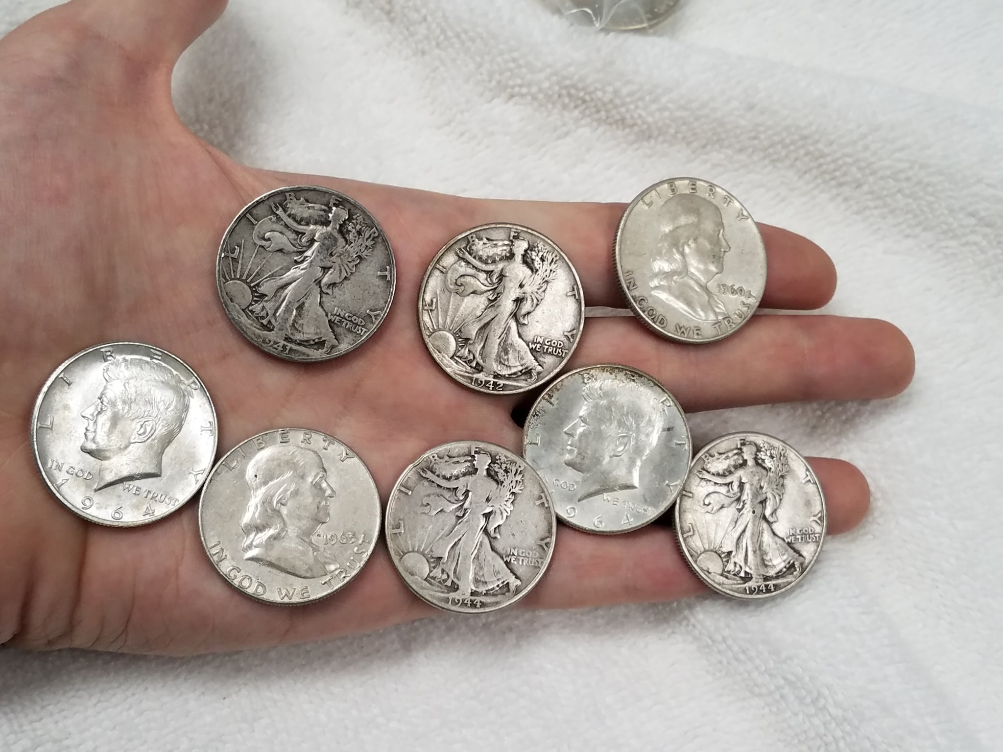 U.S. Silver Half Dollar Coin Lot