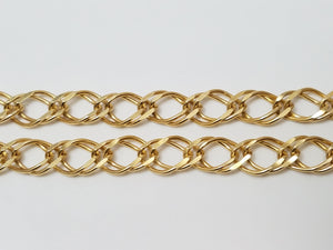 Fantastic 20" Solid 14k Yellow Gold Fancy Link Chain Necklace