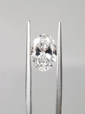 NEW IGI Certified 2.05ct Oval Brilliant Lab Grown Diamond VS1 E
