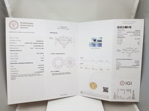 NEW IGI Certified 4.82ct Round Brilliant Lab Grown Diamond VVS2 E