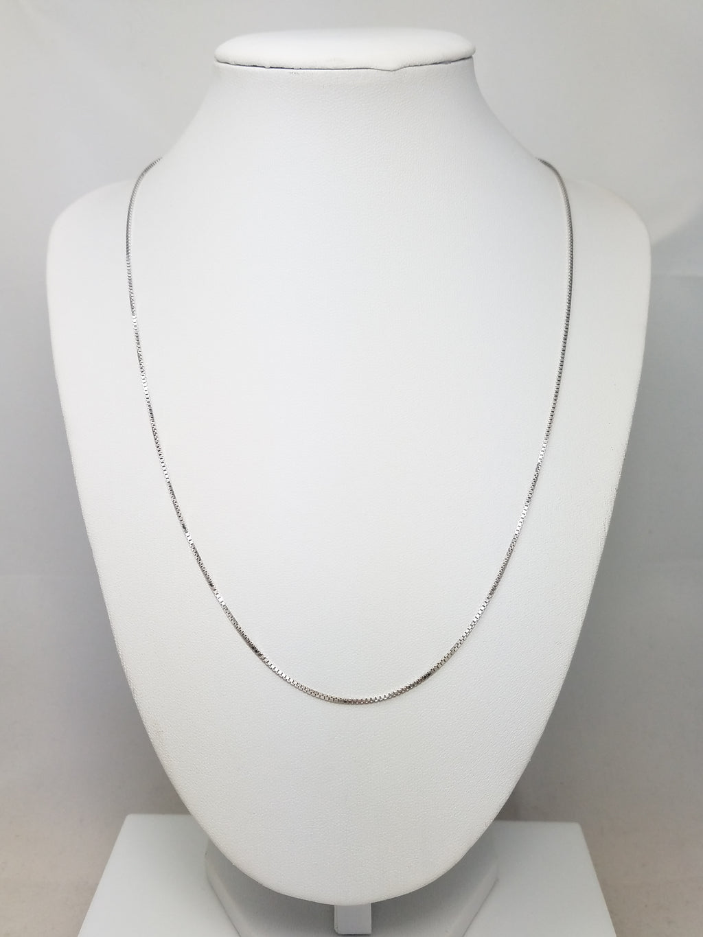 Classic 20" Solid 14k Yellow Gold Box Link Chain Necklace